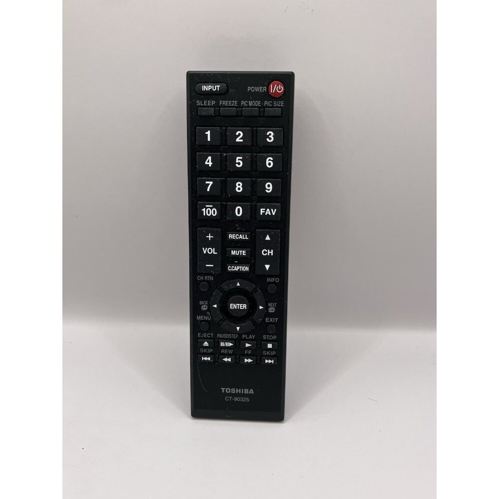Remote Control ( Clean Contacts ) - Toshiba CT-90325